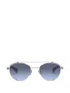 Balmain Round-frame Sunglasses In Silver