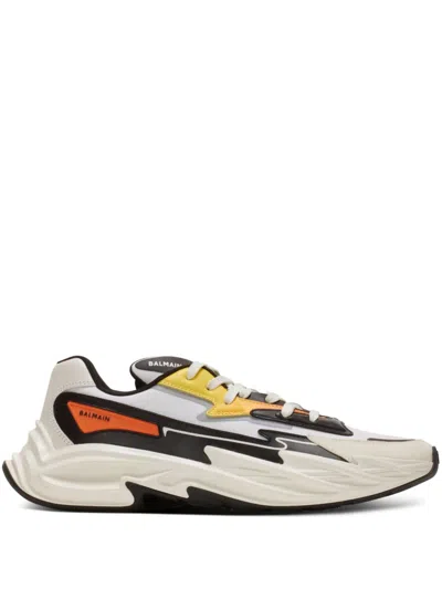 Balmain Run-row Low-top Sneakers In Multicolour