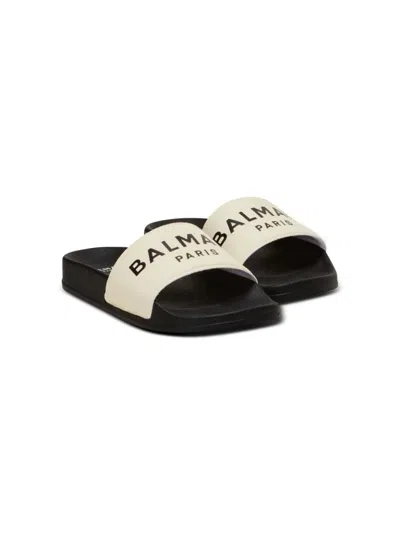 Balmain Kids'  Sandals Black