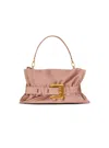 Balmain Medium Anthem Shoulder Bag In Pink