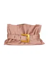 Balmain Medium Anthem Shoulder Bag In Pink