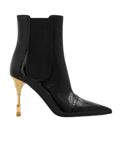 BALMAIN BALMAIN MONETA HEELED ANKLE BOOTS