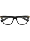 Balmain Sentinelle I Rectangular Frame Glasses In Black