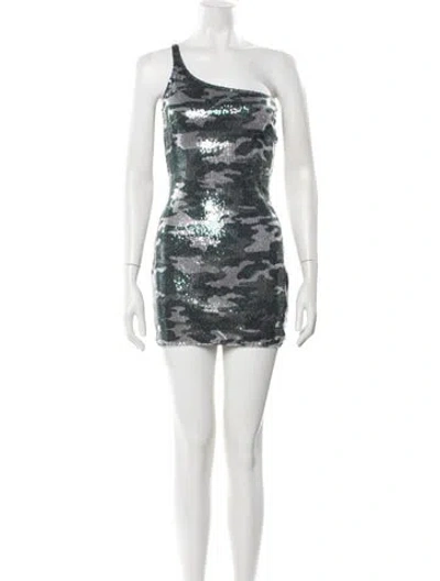 Pre-owned Balmain Sequin Mini Dress