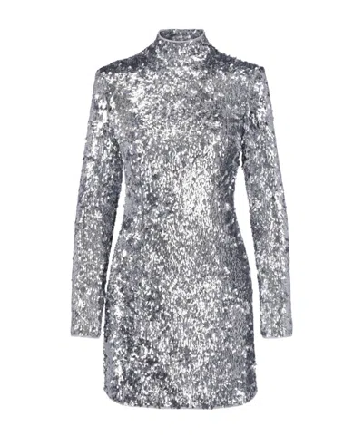 BALMAIN BALMAIN SEQUIN MINI DRESS