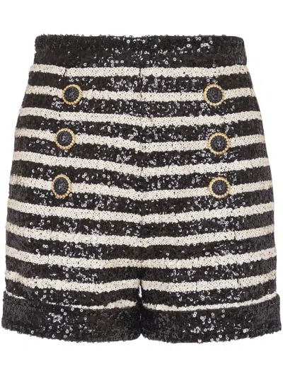 BALMAIN SEQUIN SHORTS