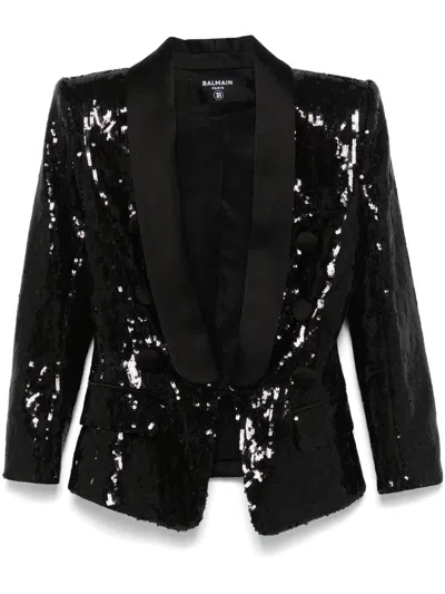BALMAIN SEQUINNED BLAZER