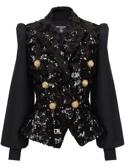 BALMAIN SEQUINED BLAZER