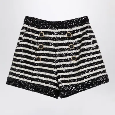 BALMAIN BALMAIN SEQUINED SHORTS