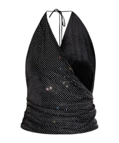 BALMAIN BALMAIN EMBELLISHED OPEN-BACK TOP