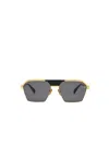 Balmain Sergeant Sunglasses In Gray