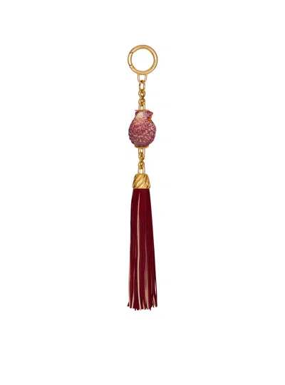 BALMAIN SHELL TASSEL CHARM