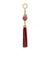 Balmain Shell Tassel Charm In Multi