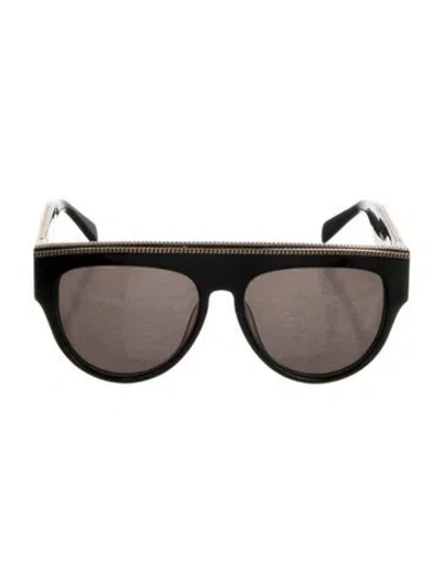 Pre-owned Balmain Shield Tinted Sunglasses In Multi