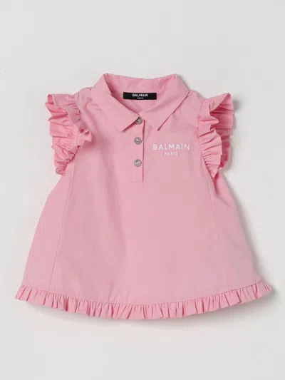Balmain Babies' Shirt  Kids Color Pink