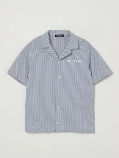 Balmain Shirt  Kids Color White