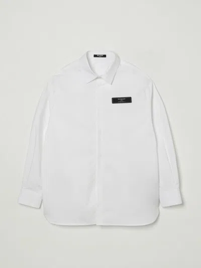 Balmain Shirt  Kids Color White