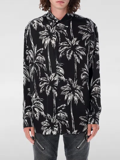 BALMAIN SHIRT BALMAIN MEN COLOR BLACK,F87577002