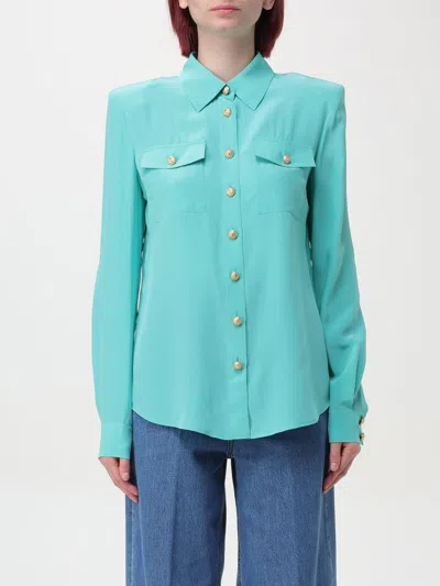 Balmain Shirt  Woman Color Blue In 蓝色