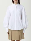 Balmain Shirt  Woman Color White In White