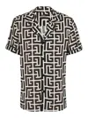 Balmain Shirts In Black