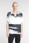 Balmain Moon Print Buttoned Shirt