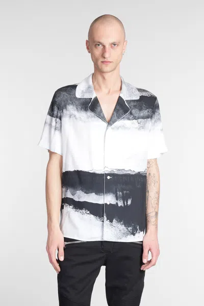 BALMAIN SHIRT IN WHITE VISCOSE