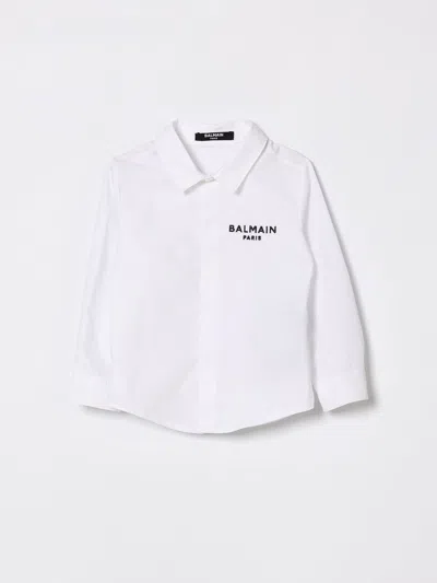 Balmain Babies' Shirt Kids  In White