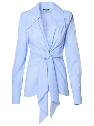 Balmain Shirts In Blue