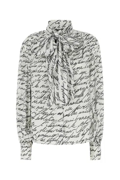 Balmain Shirts In Printed