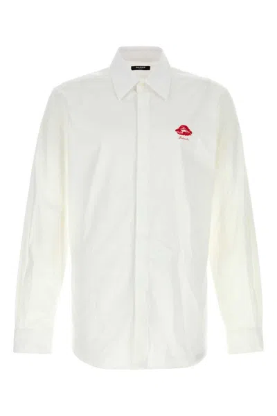 Balmain Shirts In White