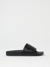 Balmain Logo.appliqué Slides In Black