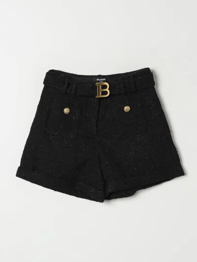 Balmain Short  Kids Color Black