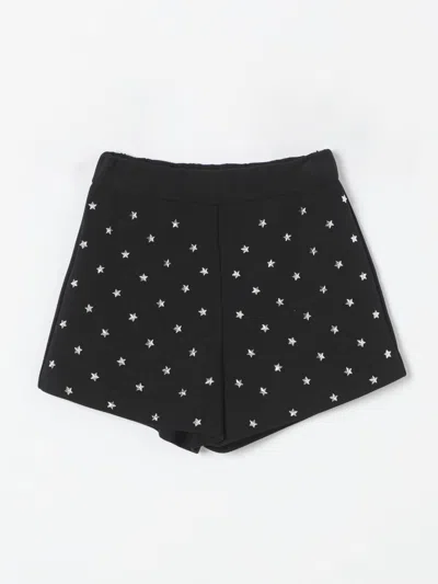 Balmain Star-stud Mini Skorts In Schwarz