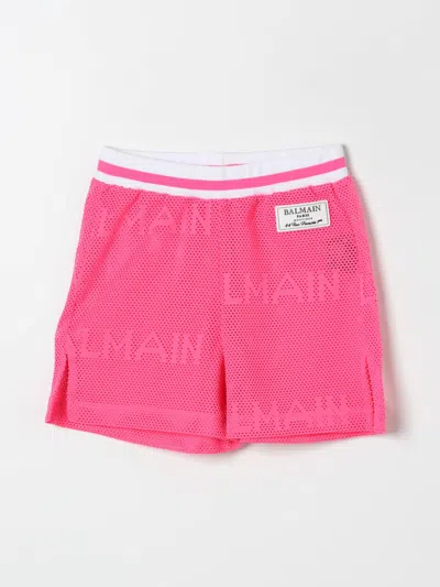 Balmain Short  Kids Kids Color Violet