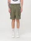 Balmain Short  Men Color Green In Grün