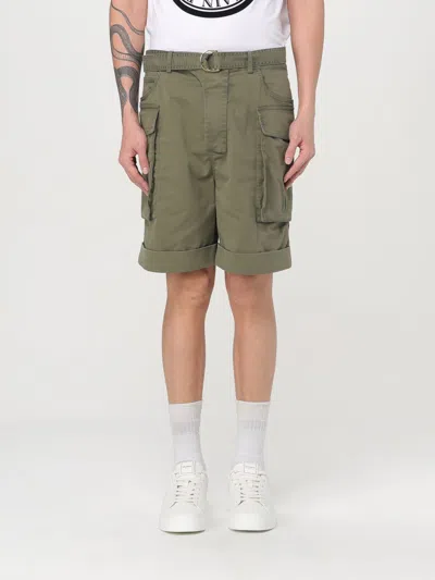 Balmain Short  Men Color Green In Grün