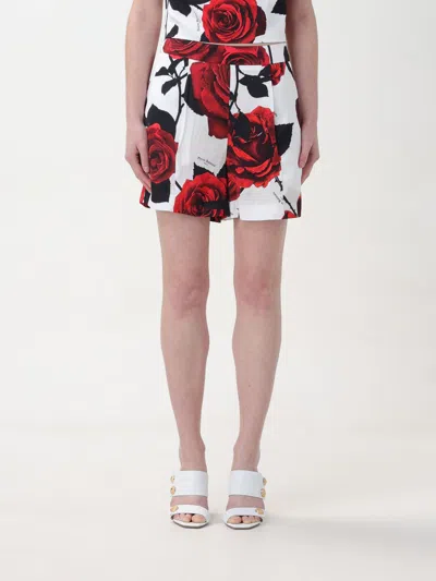 BALMAIN SHORT BALMAIN WOMAN COLOR WHITE,F54524001