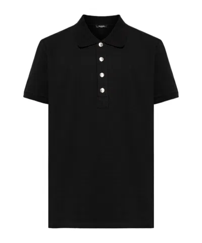 BALMAIN BALMAIN SHORT-SLEEVE POLO SHIRT