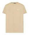 Balmain Logo-print T-shirt In Gold
