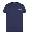 Balmain Signature Logo T-shirt In Blue