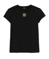 Balmain Short Sleeve T-shirt In Black