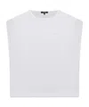 Balmain Short-sleeved Blouse In White