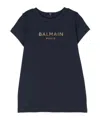Balmain Short-sleeved Dress Set In Black