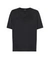 Balmain Vintage Logo T-shirt In Gray