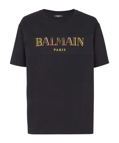 Balmain T-shirt In Black