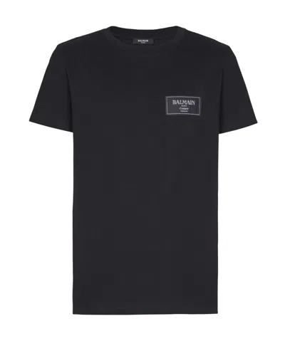 Balmain Short-sleeved T-shirt In Black