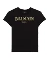 Balmain Short-sleeved T-shirt In Black