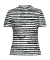 Balmain Printed Short-sleeved T-shirt In Black