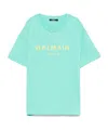 Balmain Short-sleeved T-shirt In Blue